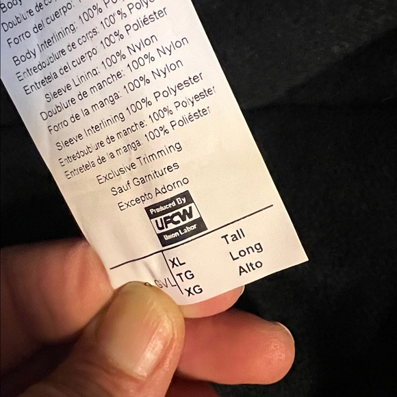 CARHARTT LK NW GRAVEL FLANNEL LINED HOODED LOOSE FIT DUCK COAT Men XL TALL/LONG - Picture 16 of 16